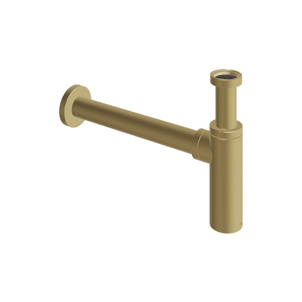 Cut out image of Vado Cameo Satin Brass Round Bottle Tap